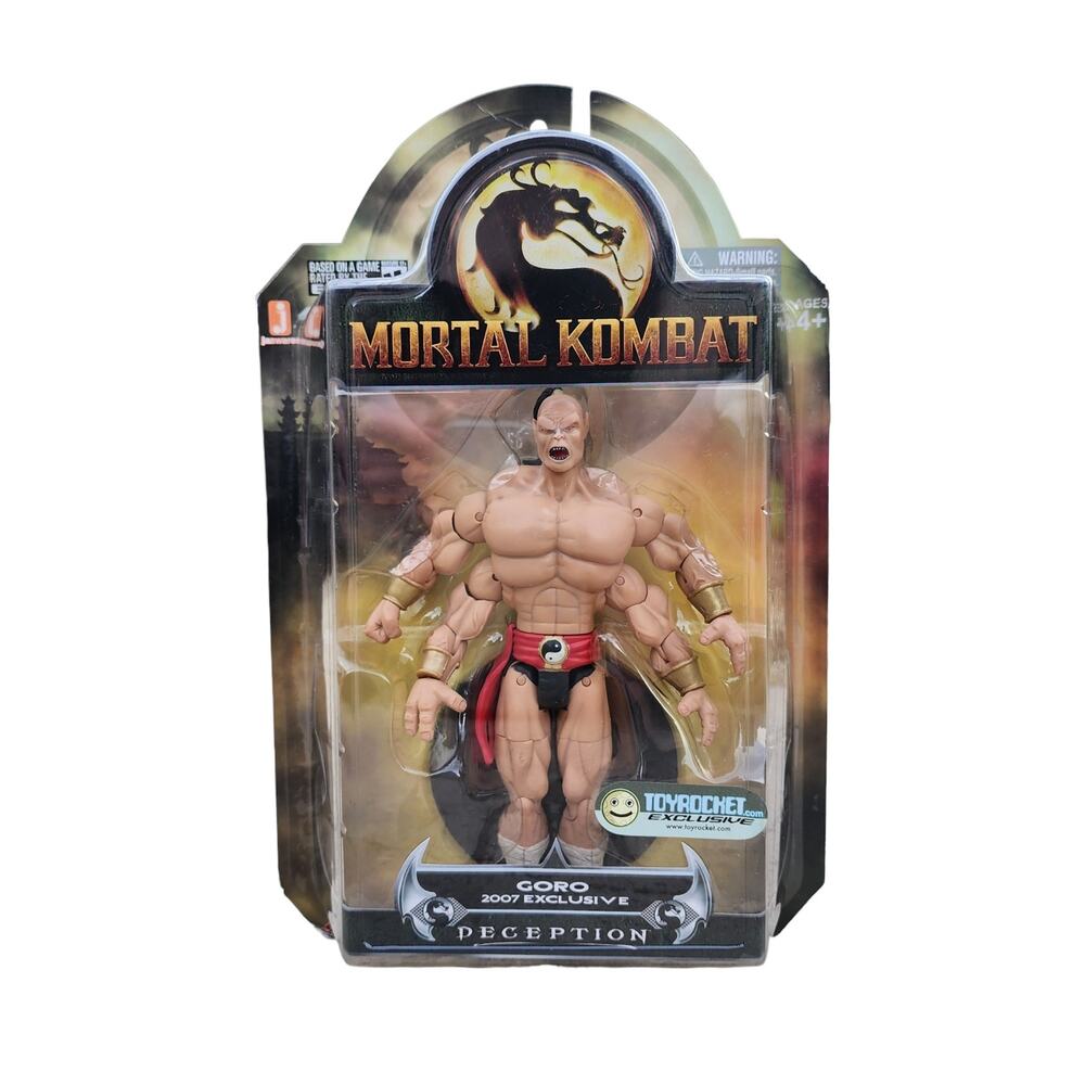 Mortal Kombat Deception Goro 2007 ToyRocket Exclusive Action Figure Sealed